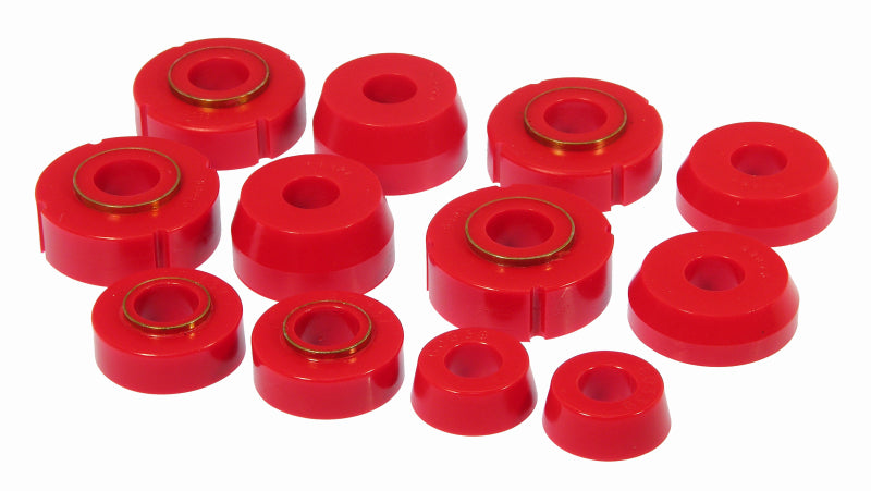 Prothane 66-79 Ford F100-350 2wd Body Mount - Red Fits select: 1978 FORD F150, 1978-1979 FORD F250