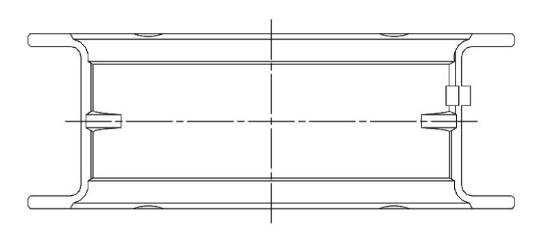 ACL Compatible with Nissan RB26DETT Standard Size High Performance Main Bearing Set 7M2428H-STD