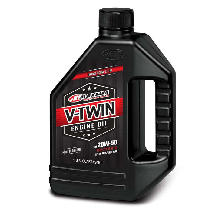 Maxima V-Twin Full Synthetic Engine Oil 20W-50 32Oz 30-11901