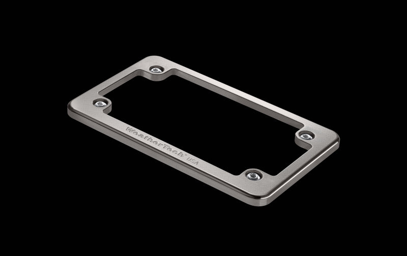 WeatherTech Motorcycle Billet Plate Frames Red 8AMPF4