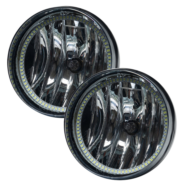 Oracle Lighting 07-14 GMC Sierra Pre-Assembled LED Halo Fog Lights -Red SEE WARRANTY 7055-003