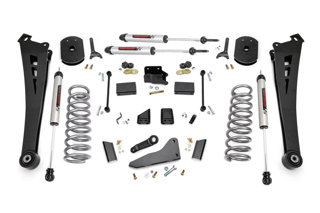 Rough Country 5 Inch Lift Kit Fr Diesel Coil R/A V2 Ram 2500 4Wd (14-18) 36770