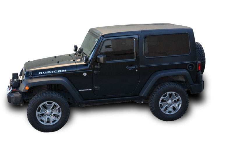 DV8 Offroad 07-18 compatible with Jeep Wrangler JK 2 Piece Square Back Hard Top (2 Door) HT07SB22