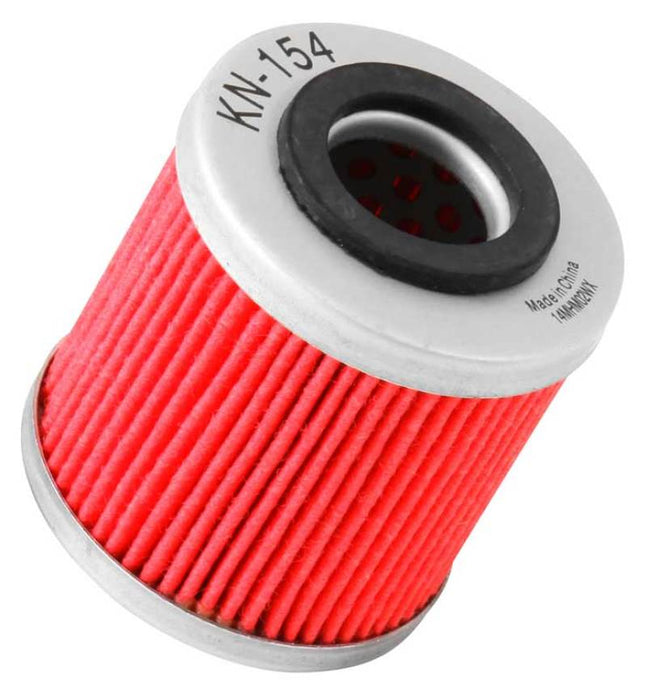 K&N Motorcycle Oil Filter: High Performance, Premium, Designed To Be Used With