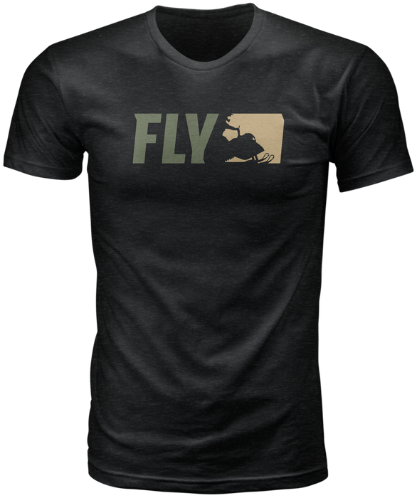Fly Racing Fly Primary Tee Black Sm 352-0521S