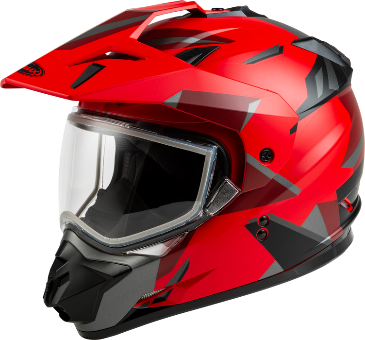 Gmax Gm-11S Ripcord Adventure Snow Helmet Matte Red/Black Md A2114035