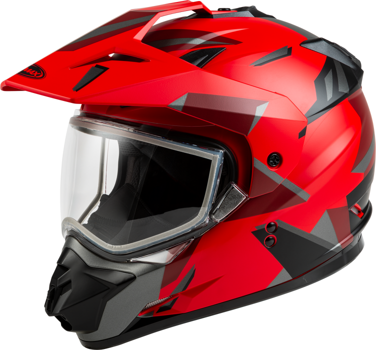 Gmax A2114037 Gm-11S Ripcord Adventure Snow Helmet Matte Red/Black XL