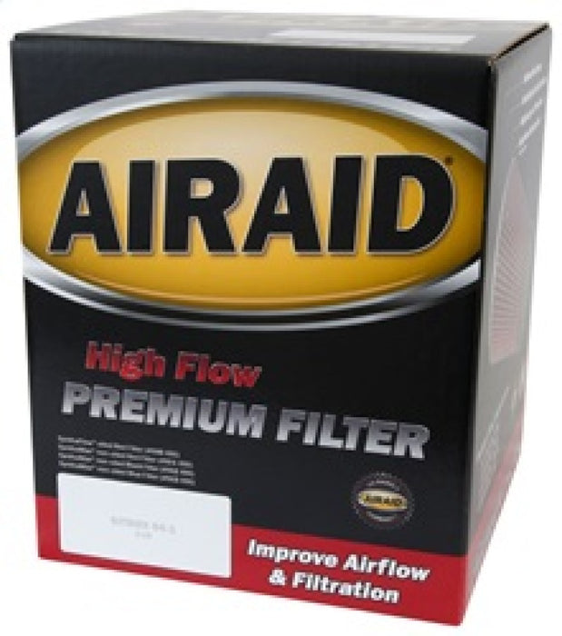Airaid Universal Clamp-On Air Filter: Round Tapered; 6 In (152 Mm) Flange Id; 8 In (203 Mm) Height; 7.5 In (191 Mm) Base; 5 In (127 Mm) Top, Black 702-461