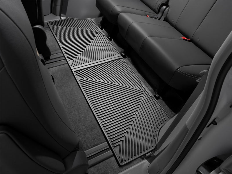 WeatherTech 11+ Toyota Sienna Rear Rubber Mats Black W245