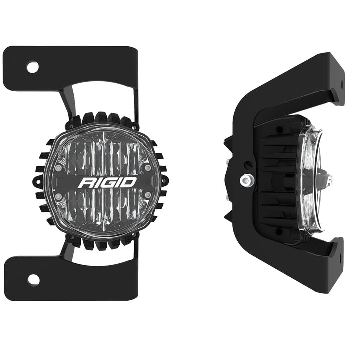 Rigid Industries 37111 360-Series Fog Light Fits 18-21 Gladiator Wrangler (JL) Fits select: 2021 compatible with Jeep WRANGLER UNLIMITED, 2021 compatible with Jeep GLADIATOR