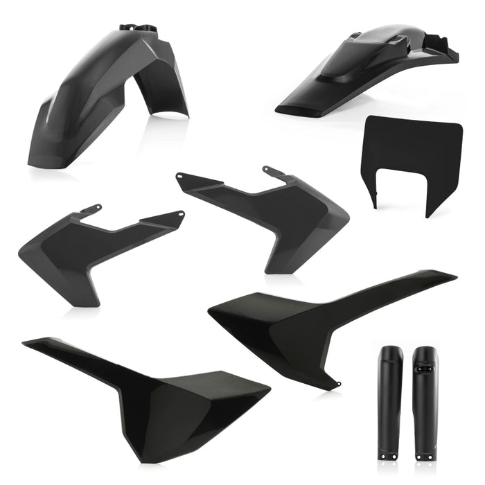 Acerbis Full Plastic Kit (Black) For 19 Husqvarna Te300I 2733430001