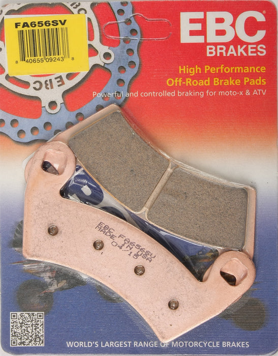 EBC FA656SV SV Series Severe Duty Disc Brake Pads