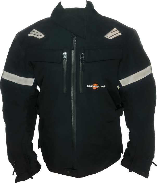 California Heat Streetrider Outer Heated Jacket (Medium) (Black)