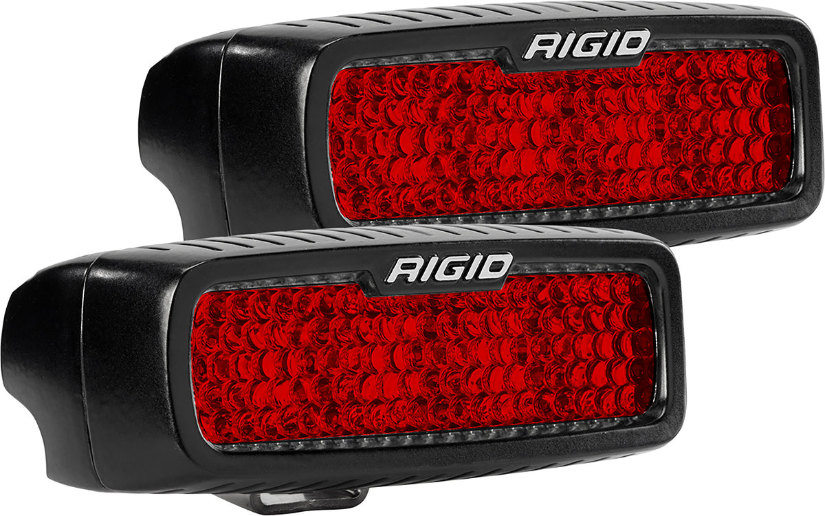 RIGID SR-Q Rear HIGH/Low Surface Mount RED 2 Lights 90163