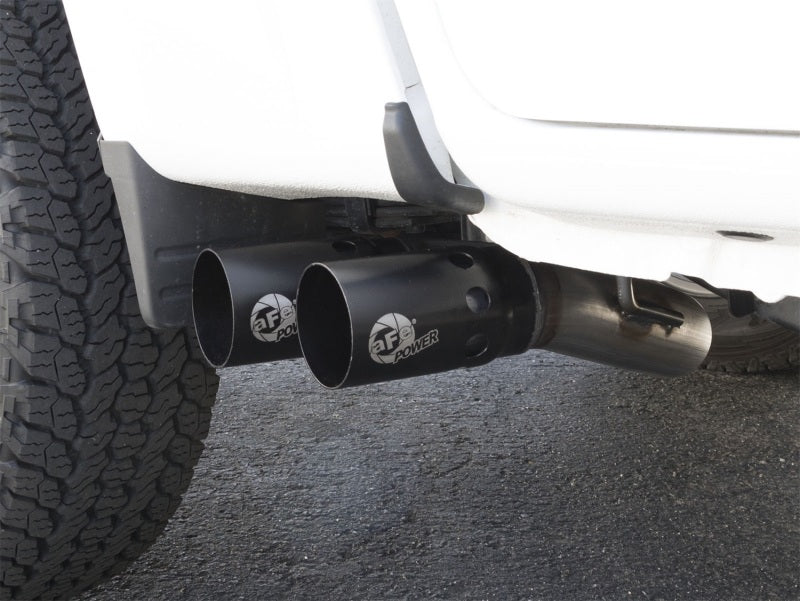 aFe Rebel Series DPF-Back 3in Side Exit SS Exhaust w/ IC Black Tip 2016 GM Colorado/Canyon 2.8L (td) 49-44065-B