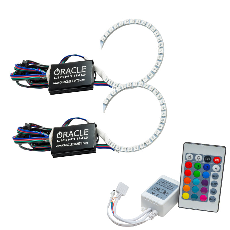 Oracle Fits Chevy Impala 14-17 Projector Halo Kit Colorshift W/ Simple Controller See Warranty 1318-504