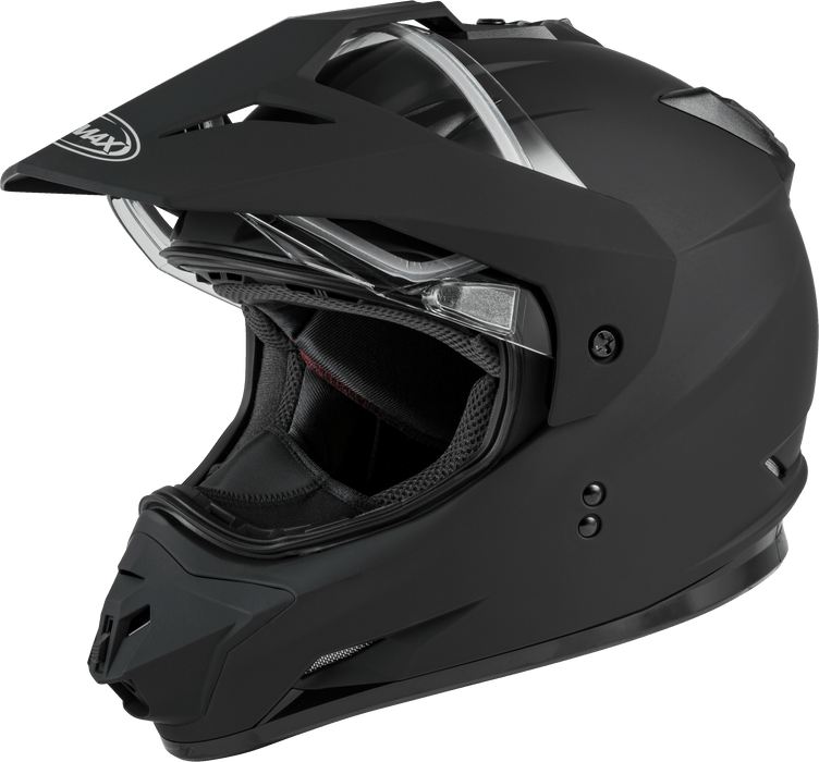 Gmax Gm-11S Dual-Sport Snow Helmet Matte Black Md G2115075