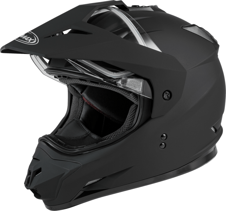 GMAX GM-11S Dual-Sport, Full-Face Snow Helmet, DOT-Approved (Matte Black)