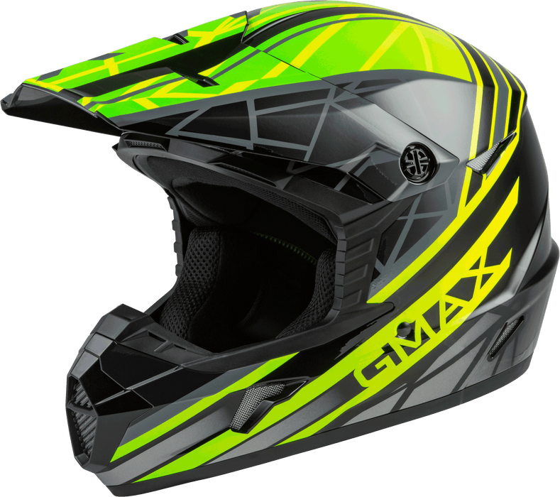 GMAX MX-46Y Mega DOT Approved Youth Full-Face Motorcycle Helmet for Off Road Riding and Racing