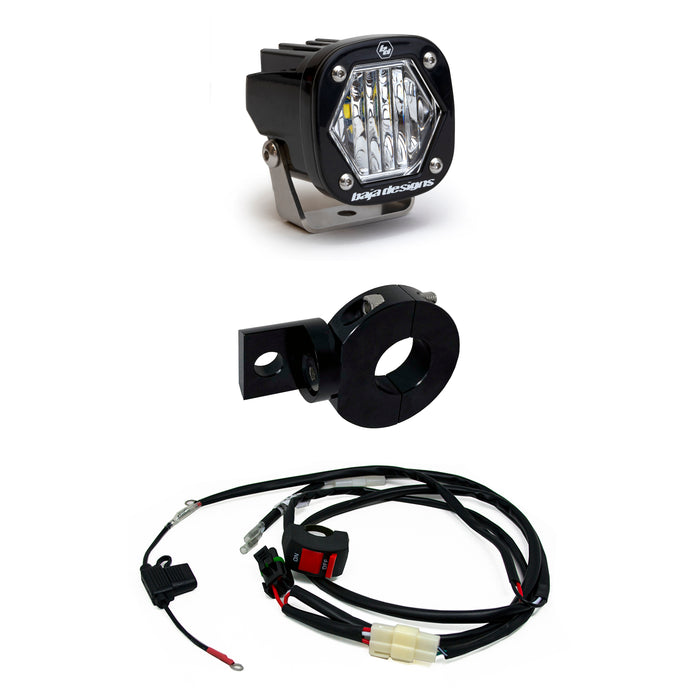 Baja Designs S1 Wide Cornering Electric Start Pit Bike LED Light 387002