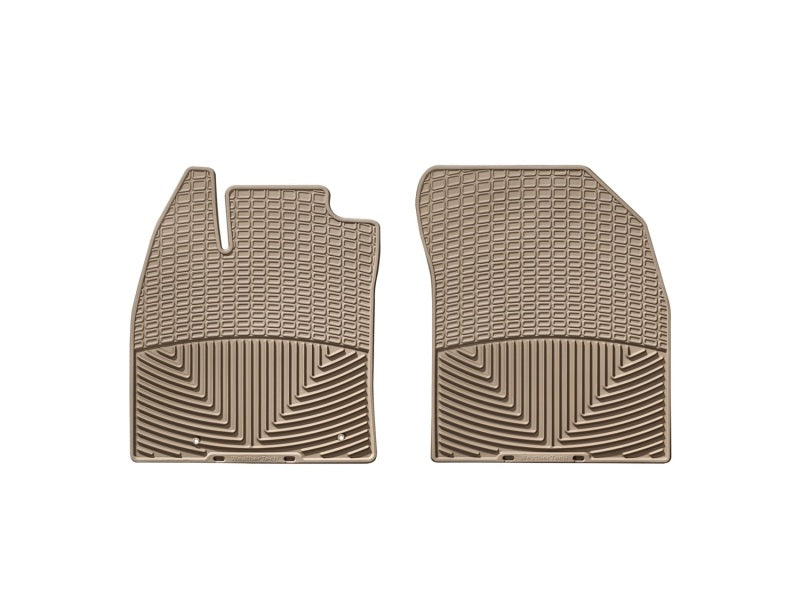 WeatherTech 10+ Lexus HS Front Rubber Mats Tan W176TN