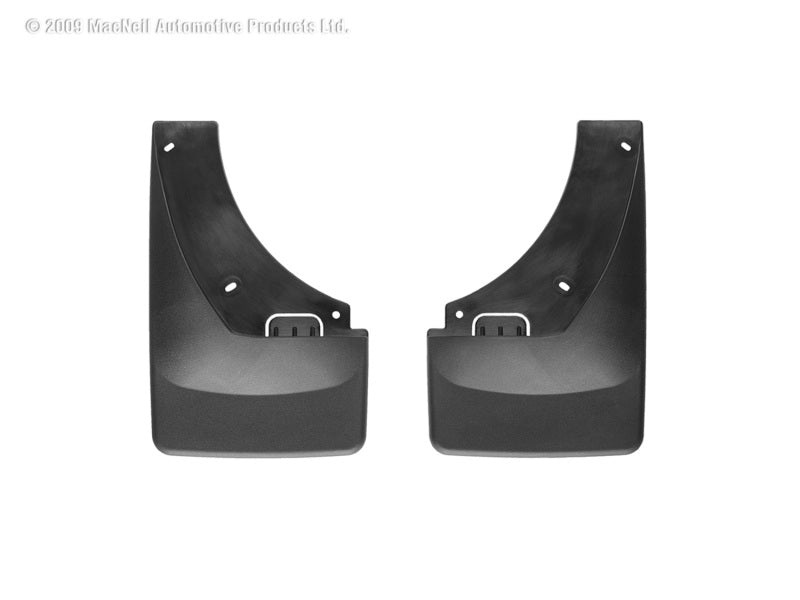 WeatherTech 07+ Chevrolet Avalanche No Drill Mudflaps Black 120016