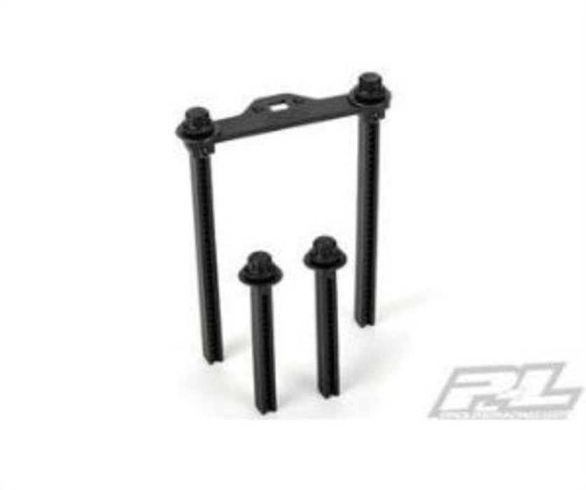 Pro-Line Proline 630400 (T/E Maxx) Extended Front And Rear Body Mounts, Multicolor PRO630400