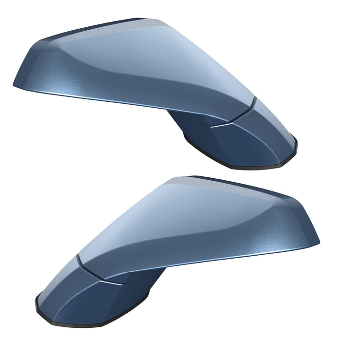ORACLE Lighting 2005-2013 Chevrolet Corvette C6 Concept Side Mirrors (GLB) Ghosted Paint MPN: 3901-504-GLB-G
