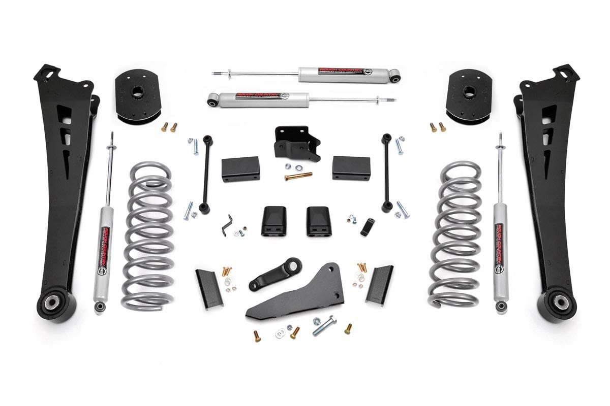 Rough Country 4.5 Inch Lift Kit Gas Powerwagon Fits RAM 2500 4WD (2014-2018) 39830
