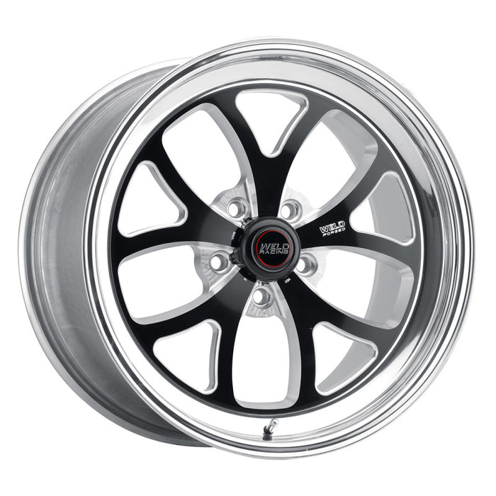 Weld S76 18x10.5 / 5x115mm BP / 5.6in. BS Black Wheel (High Pad) Non-Beadlock 76HB8105W56A