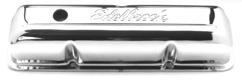 Edelbrock Valve Cover Signature Series Ford 1958-1976 FE V8 Chrome 4462