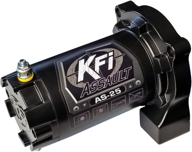 KFI Products Replacement Winch Motors Black MOTOR-AS25