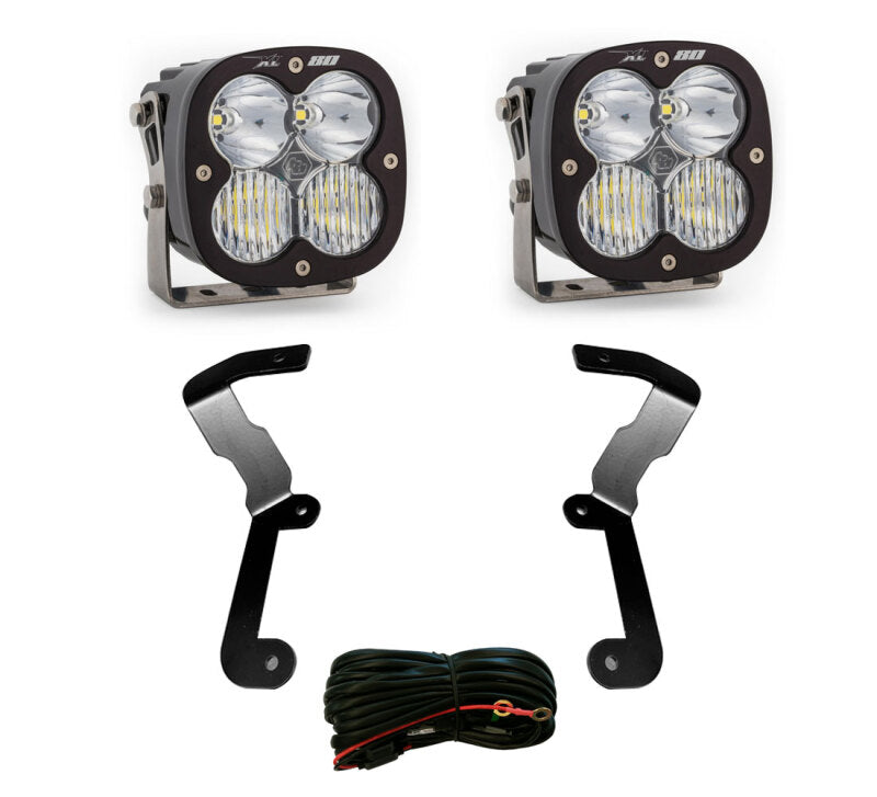 Baja Designs 2019+ Sierra 1500 XL80 a-Pillar Light Kit 447877