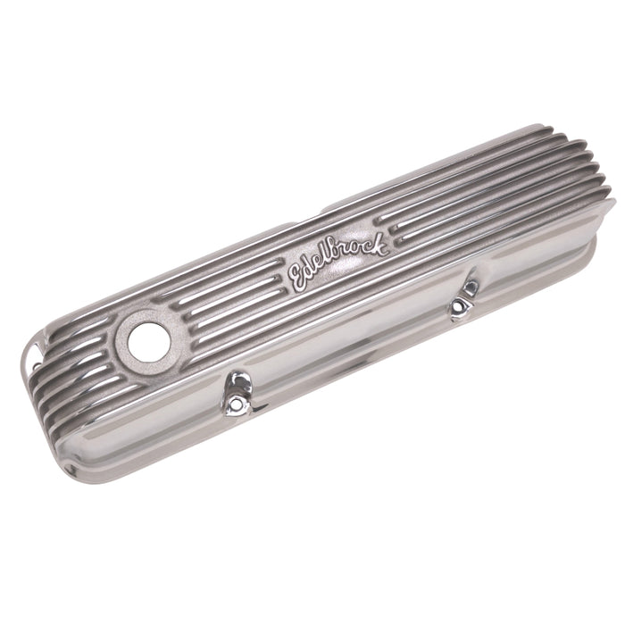 Edelbrock Valve Cover Classic Series Ford 1958-1976 FE V8 Polshed 4162