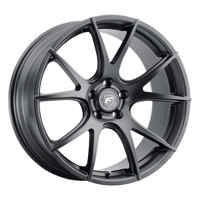 Forgestar CF5V 20x9 / 5x114.3 BP / ET35 / 6.4in BS Satin Black Wheel F12209065P35