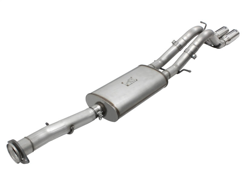 aFe Power MACHForce XP Exhaust System Cat-Back 409 Stainless Steel 07-08 Hummer H2 V8 6.0L/6.2L 49-44049