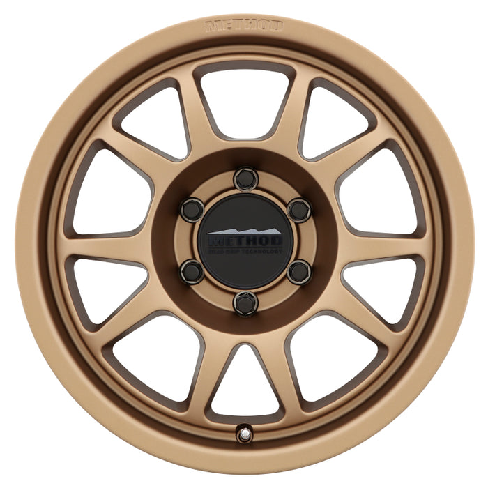 Method MR702 16x8 0mm Offset 6x120 67mm CB Method Bronze Wheel MR70268062900