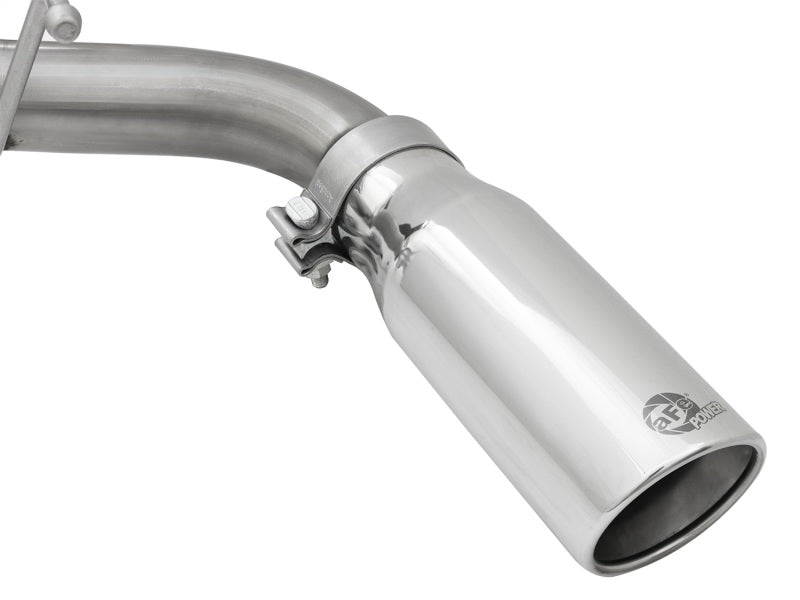 aFe MACHForce XP Exhaust Cat-Back SS-304 97-16 Compatible with Nissan Patrol (Y61) I6-4.8L w/ Polished Tips 49-36121-P