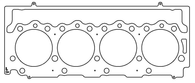 Cometic Gasket Fit Gm L49/L56/L57/L65/Lqm/Lqn Diesel V8 .086" Mls Cylinder Head Gasket, 4.100" Bore, Lhs C5884-086