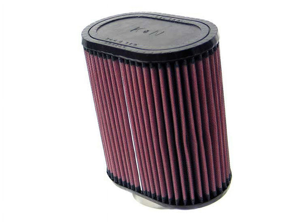 K&N Universal Clamp-On Air Filter: High Performance, Premium, Washable, Replacement Engine Filter: Flange Diameter: 2.75 In, Filter Height: 7 In, Flange Length: 1 In, Shape: Oval, RU-1550