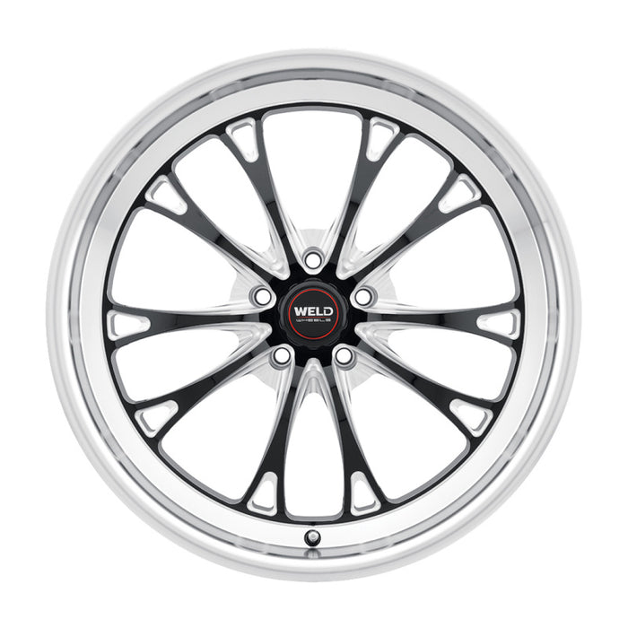 Weld S113 20X10.5 Belmont 5X114.3 ET50 BS7.75 Gloss Black MIL Dia 72.56 S11300565P50