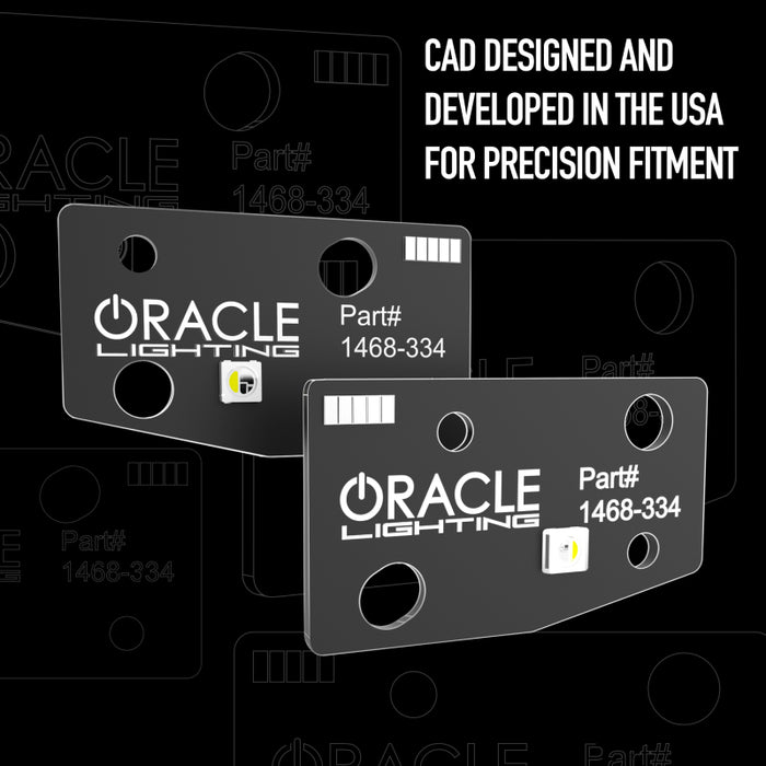 Oracle Lighting 2021-2022 Fits Ford Bronco Colorshift® Rgb+W Headlight Halo