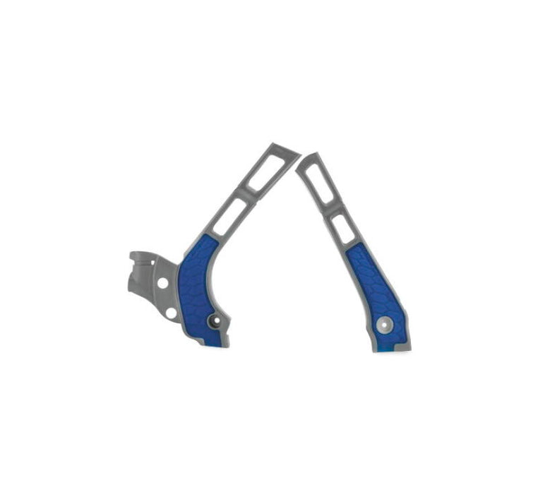 Acerbis X-Grip Frame Guard Silver/Blue 2464741404