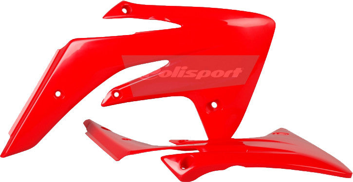 Polisport Radiator Shroud Set (RED) For 07-23 HONDA CRF150R