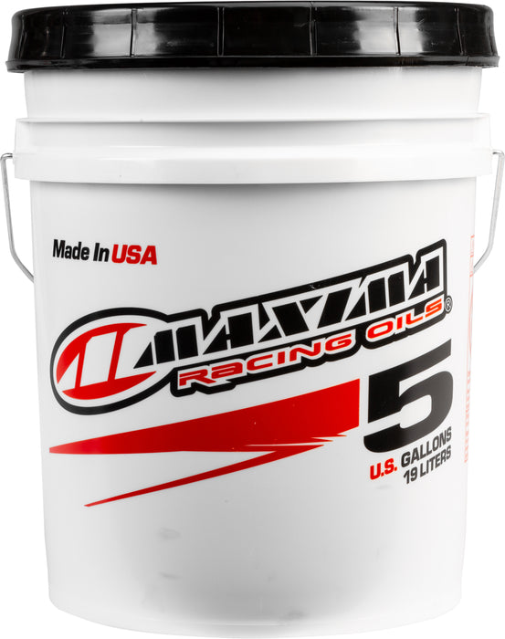 Maxima Racing Oils 40-49505 Full Synthetic Gear Oil 75w140 Motorcycle Hypoid/Transmission Oil 5 Gallon Pail