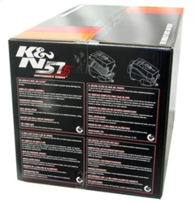 K&N Cold Air Intake Kit: Increase Acceleration & Engine Growl, Guaranteed to