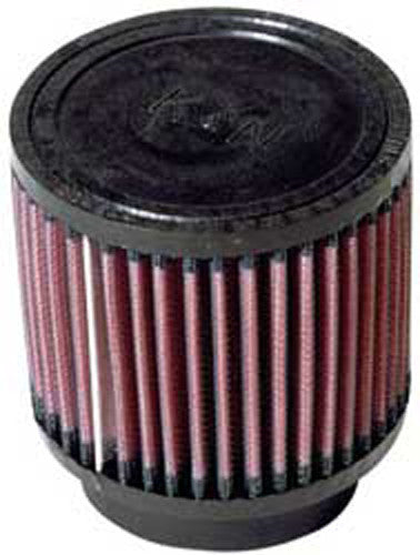 K&N Universal Clamp-On Air Intake Filter: High Performance, Premium, Washable, Replacement Air Filter: Flange Diameter: 3 In, Filter Height: 4 In, Flange Length: 1 In, Shape: Round, RB-0900, Black