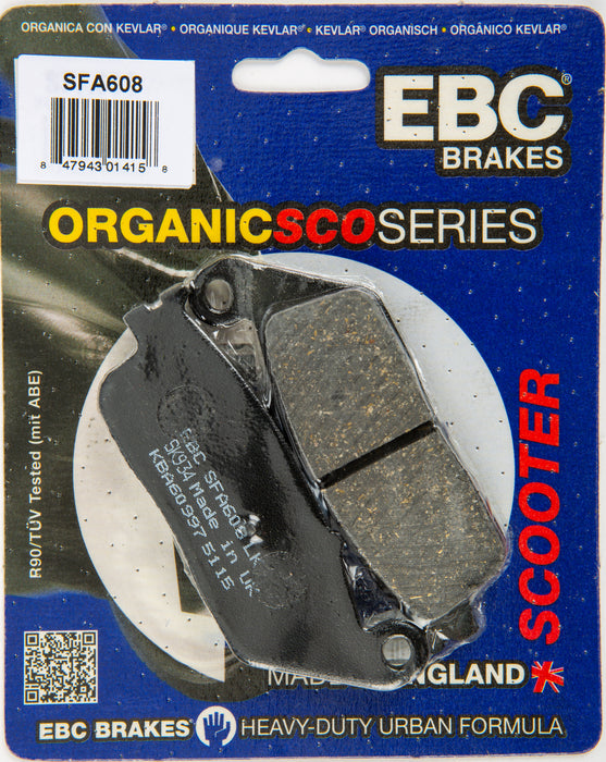 EBC Brakes SFA608 Standard Scooter Brake Pad