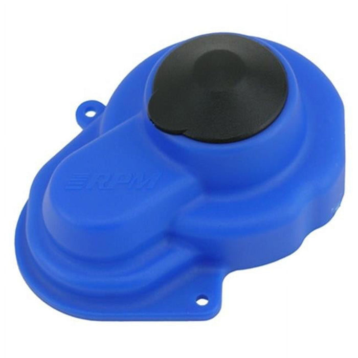 RPM RPM80525 Sealed Gear Cover for Traxxas Electric Rustler-Stampede-Bandit-Slash 2Wd - Blue
