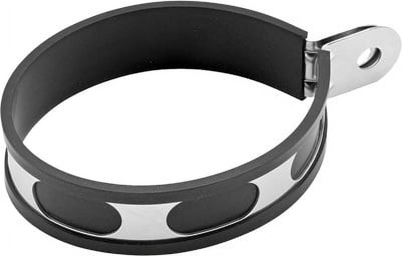 Helix Racing Products  210-2705; Muffler Mounting Clamp Oval 4-inch X5-inch X1-inch